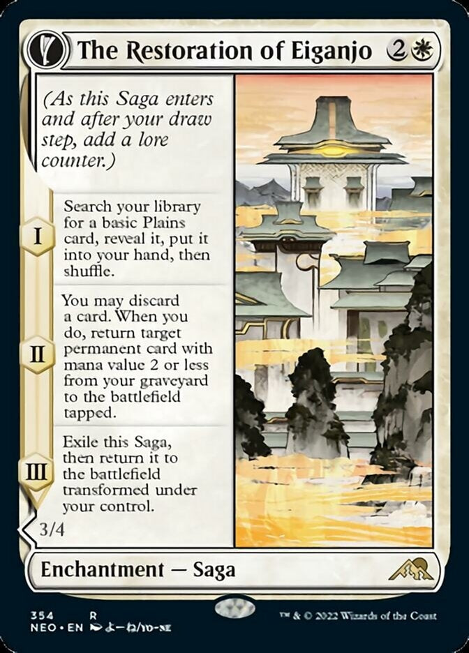 The Restoration of Eiganjo // Architect of Restoration [ #354 Soft Glow Showcase ] (NEO-R)