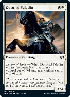 Devoted Paladin (AFR-C)