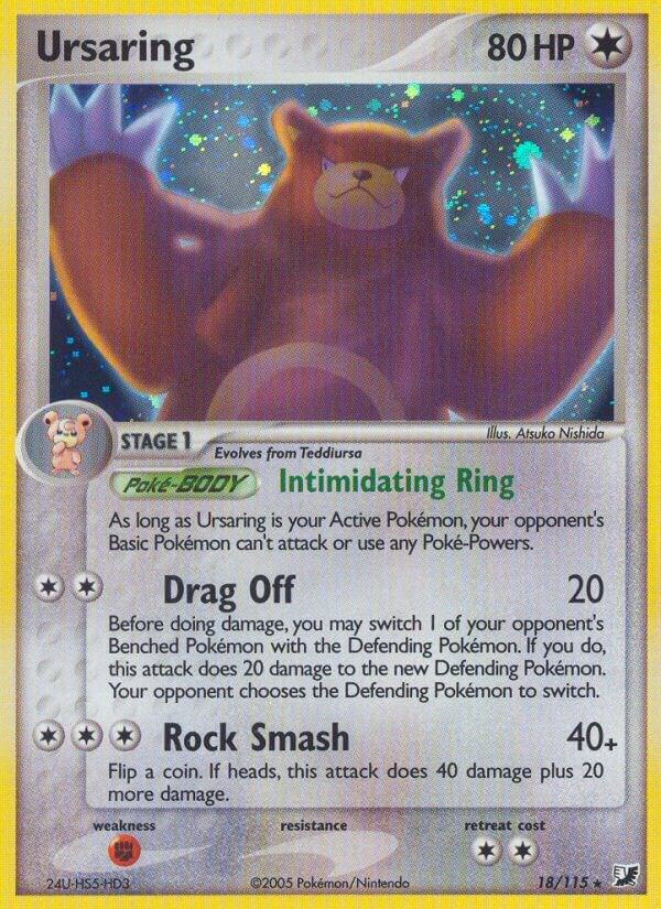 Ursaring - 18/115 Holo Rare - Near Mint