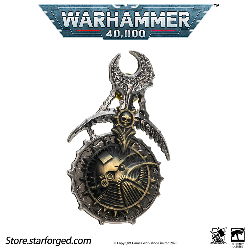 Starforged: Warhammer 40K - Ruinous Powers Pin - Slaanesh (New)