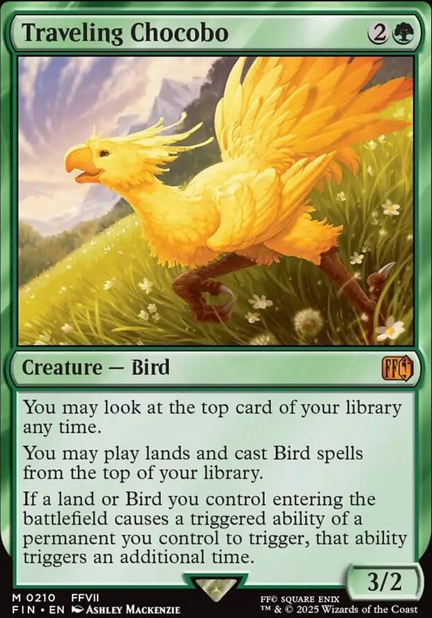 Traveling Chocobo [ #0210 ] (FIN-M)