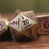 Blade of the Maiden Metal Dice Set