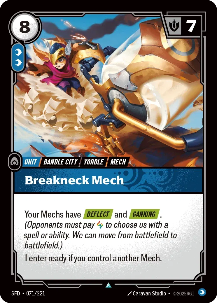 Breakneck Mech - 071/221 (SFD) Uncommon