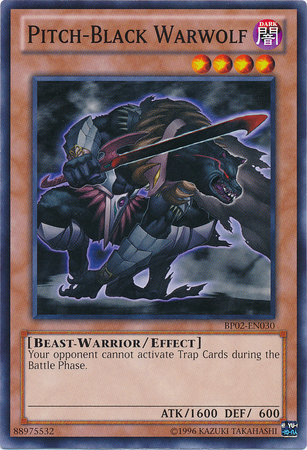 Pitch-Black Warwolf (BP02-EN030) Common - Near Mint Unlimited