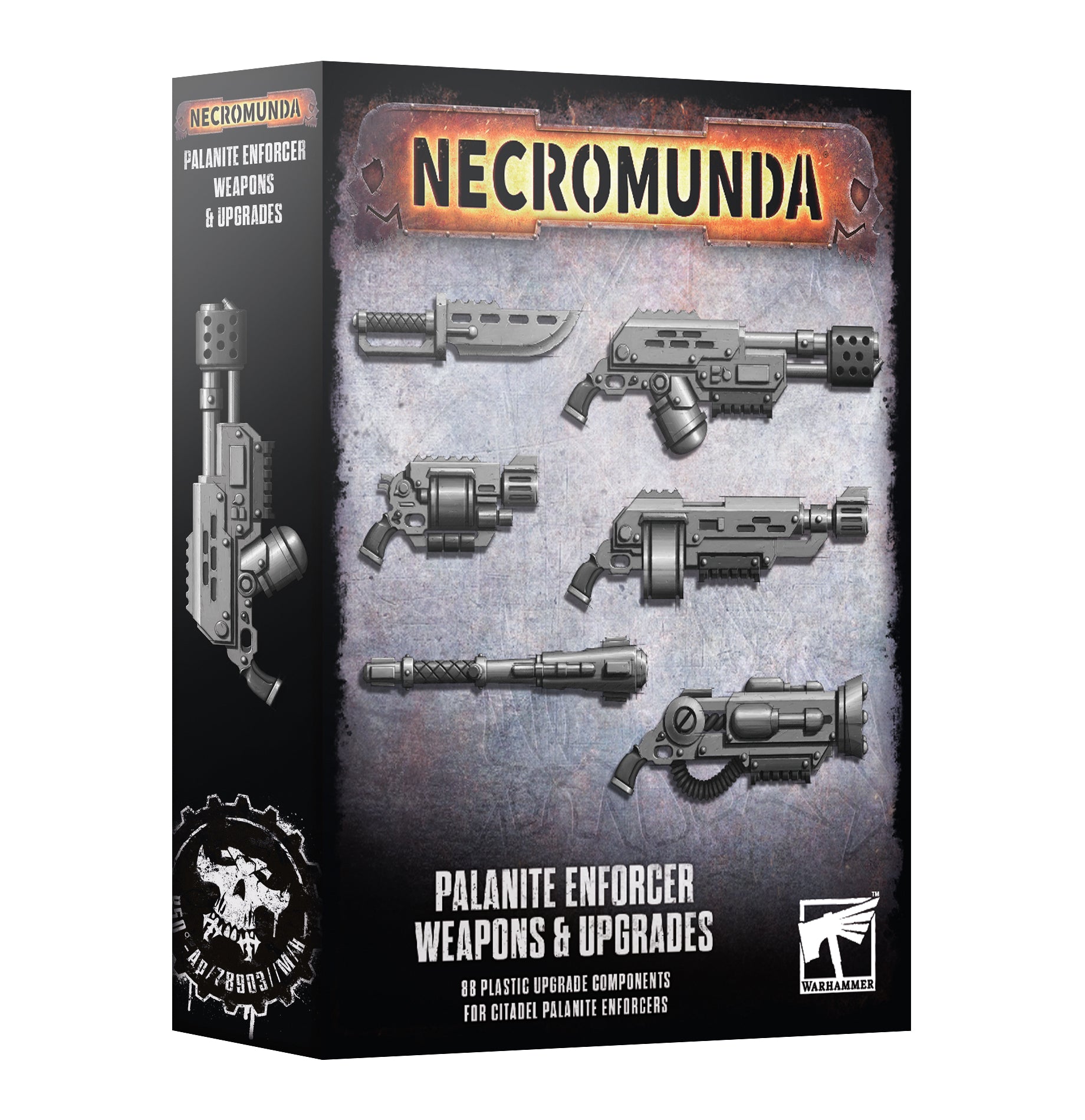 Necromunda: Gang - Palanite Enforcer: Weapons & Upgrades