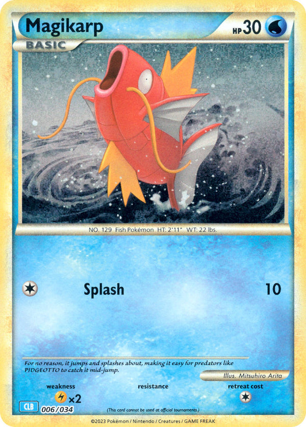 Magikarp - 006/034 (TCG:CLB) Classic Collection - Near Mint Holofoil