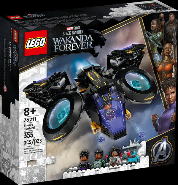 Lego: Marvel - Black Panther: Wakanda Forever - Shuri's Sunbird (76211)