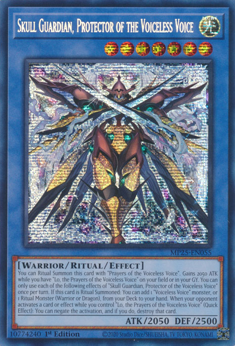 Skull Guardian, Protector of the Voiceless Voice (MP25-EN055)