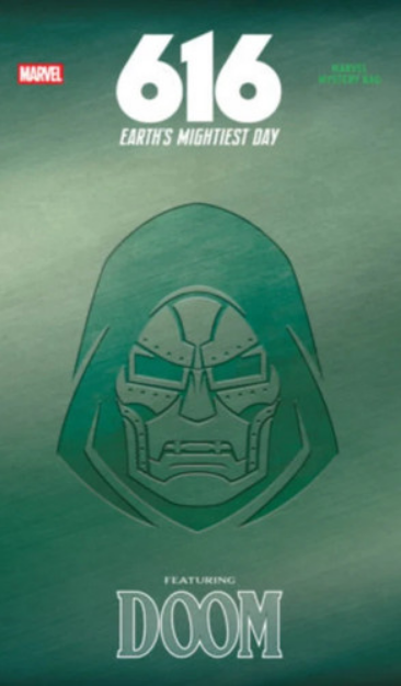 616 Earth’s Mightiest Day Marvel Mystery Bag Thank You Edition Featuring Doom