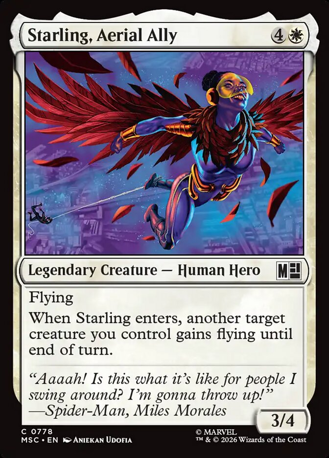 Starling, Aerial Ally [ #0778 ] (MSC-C)