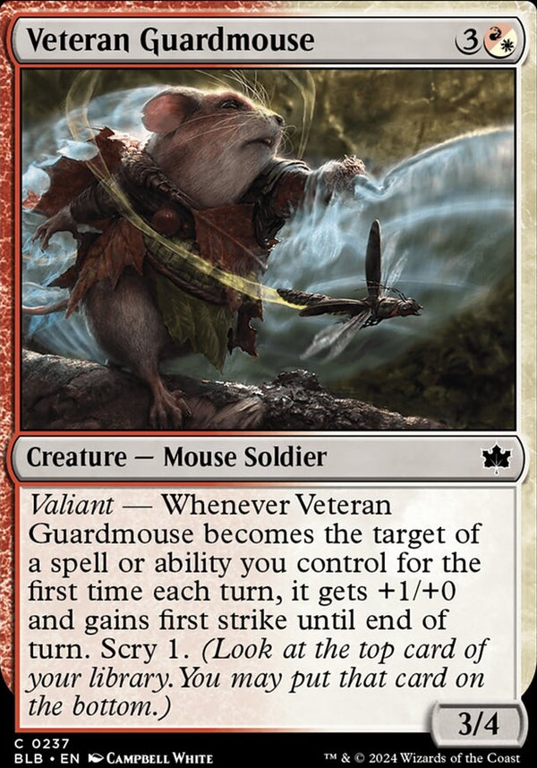 Veteran Guardmouse [#0237] (BLB-C-FOIL)