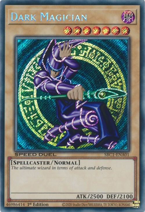 Dark Magician (A) (SBC1-ENA01) Secret Rare - Near Mint