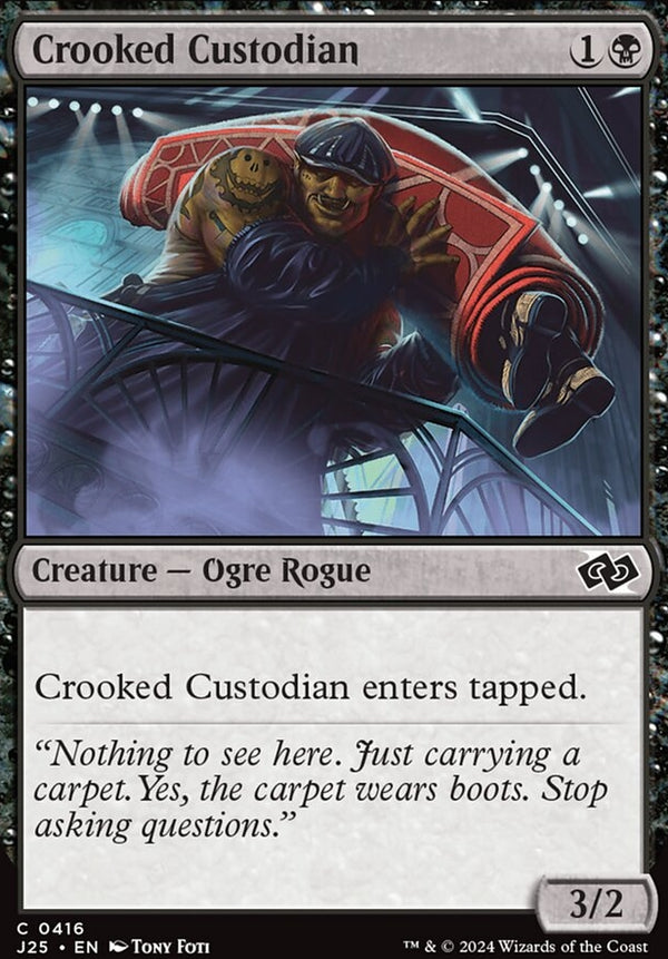 Crooked Custodian [#0416] (J25-C)