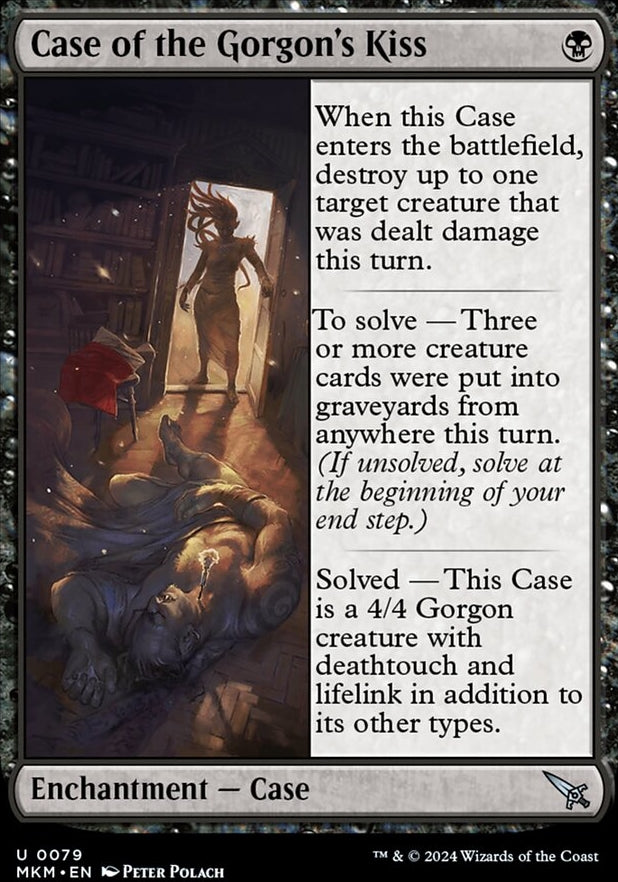 Case of the Gorgon's Kiss [#0079-Red] (MKM-U-FOIL)
