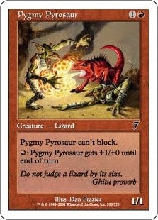 Pygmy Pyrosaur (7ED-C)