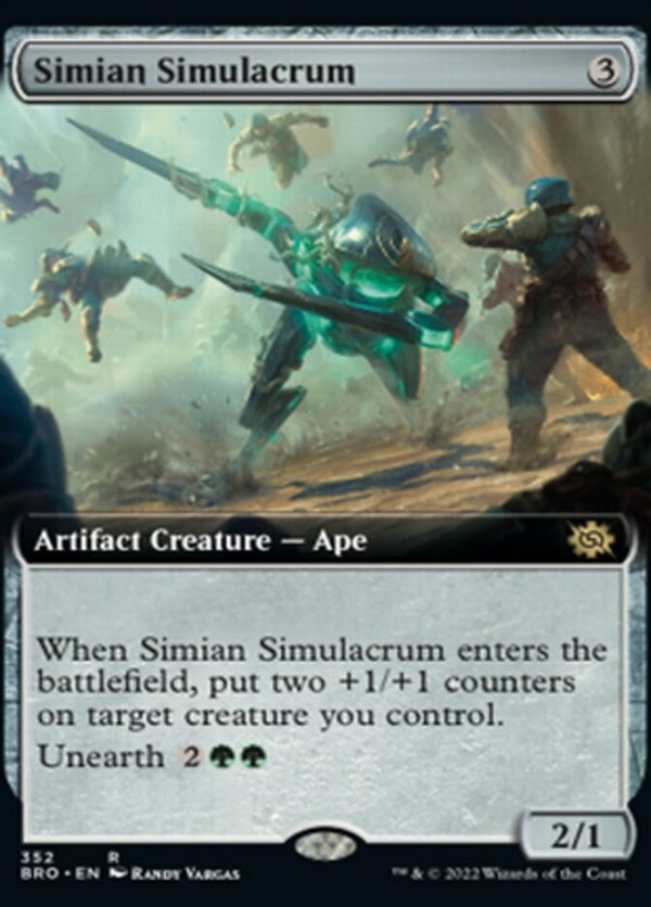 Simian Simulacrum [#352 Extended Art] (BRO-R)