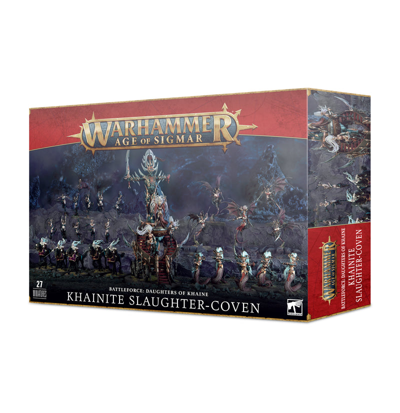 Age of Sigmar: 2022 Battleforce: Daughters of Khaine - Khainite Slaughter-Coven