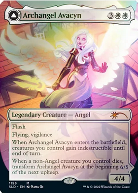 Archangel Avacyn // Avacyn the Purifier [#1156] (SLD-M-FOIL)