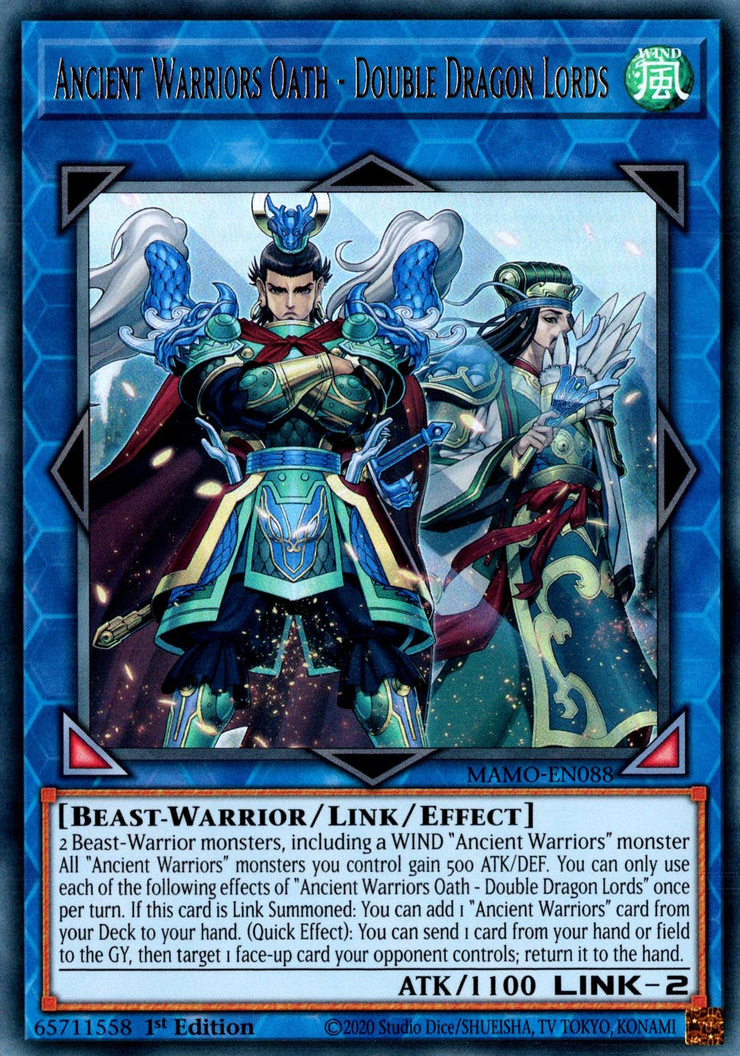 Ancient Warriors Oath - Double Dragon Lords (MAMO-EN088)