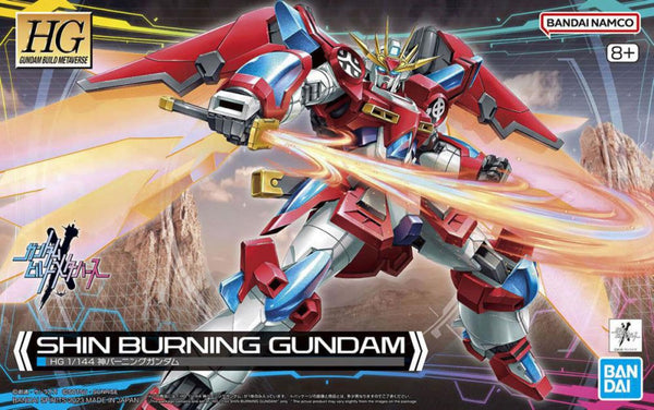 1/144 (HG): Gundam Build Metaverse - Shin Burning Gundam