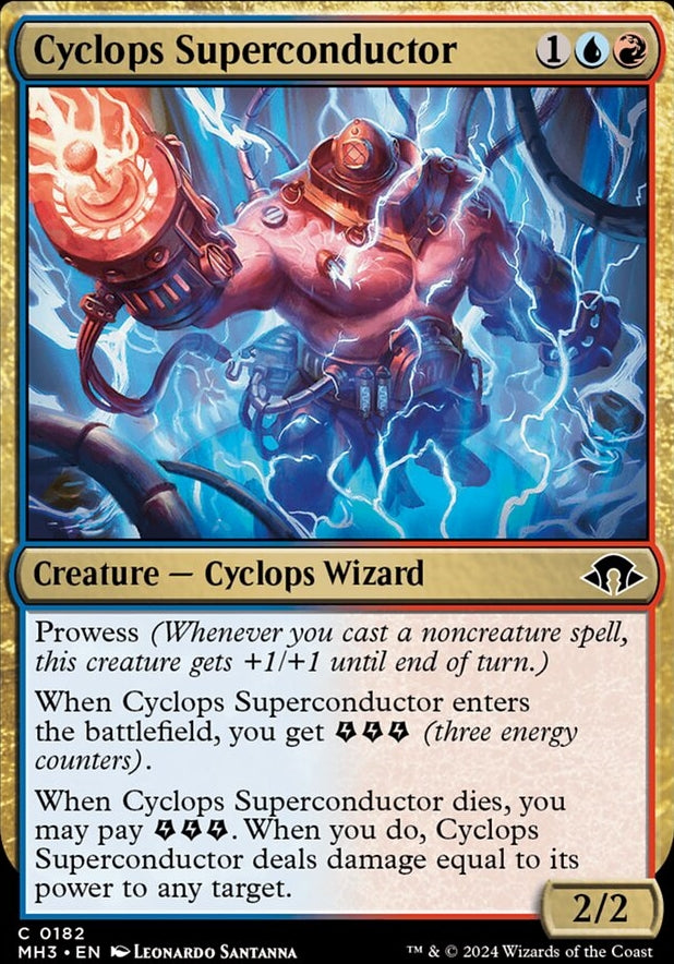 Cyclops Superconductor [#0182] (MH3-C-FOIL)