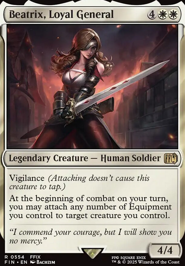 Beatrix, Loyal General [ #0554 Starter Kit ] (FIN-R)