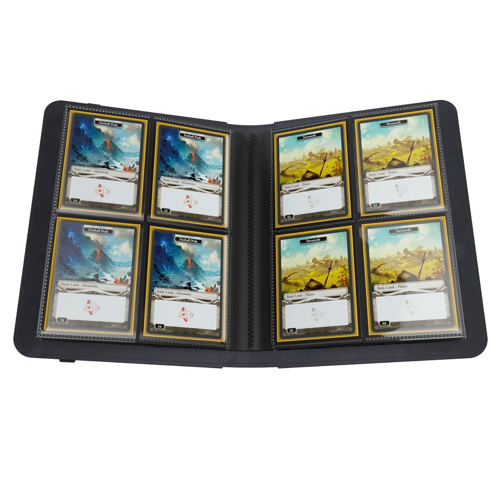 GameGenic: Prime Album 8-Pocket - Black