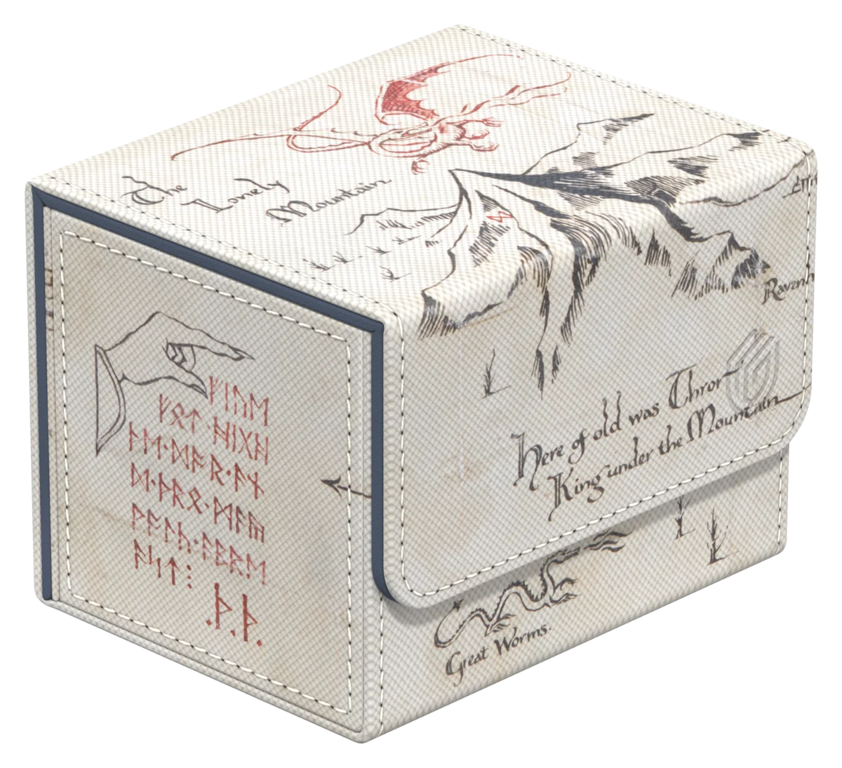 Ultimate Guard: Deck Case - Sidewinder 100+ XenoSkin - MTG: The Hobbit - Thror's Map