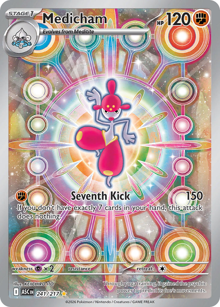 Medicham - 241/217 (ASC) Illustration Rare