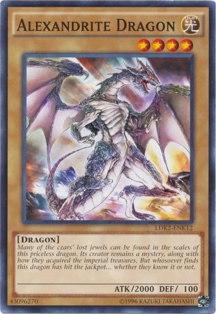 Alexandrite Dragon (LDK2-ENK12) Common - Near Mint Unlimited (2024 Edition)