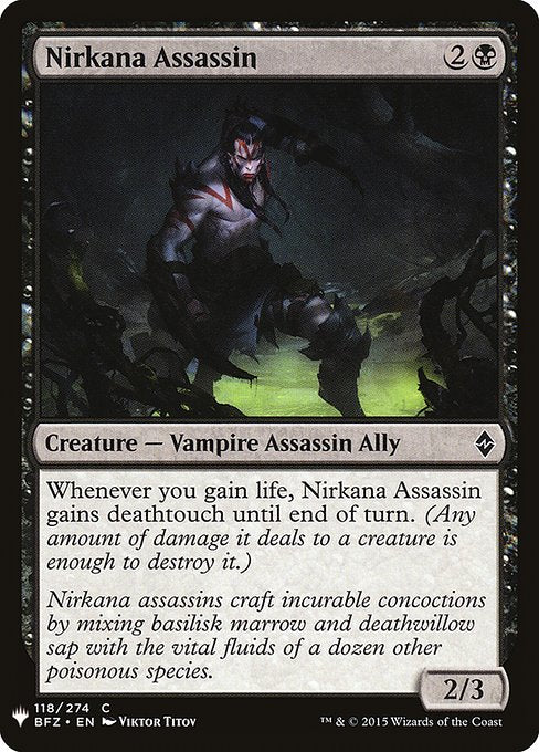 Nirkana Assassin [Mystery Booster #0724] (BFZ-C)