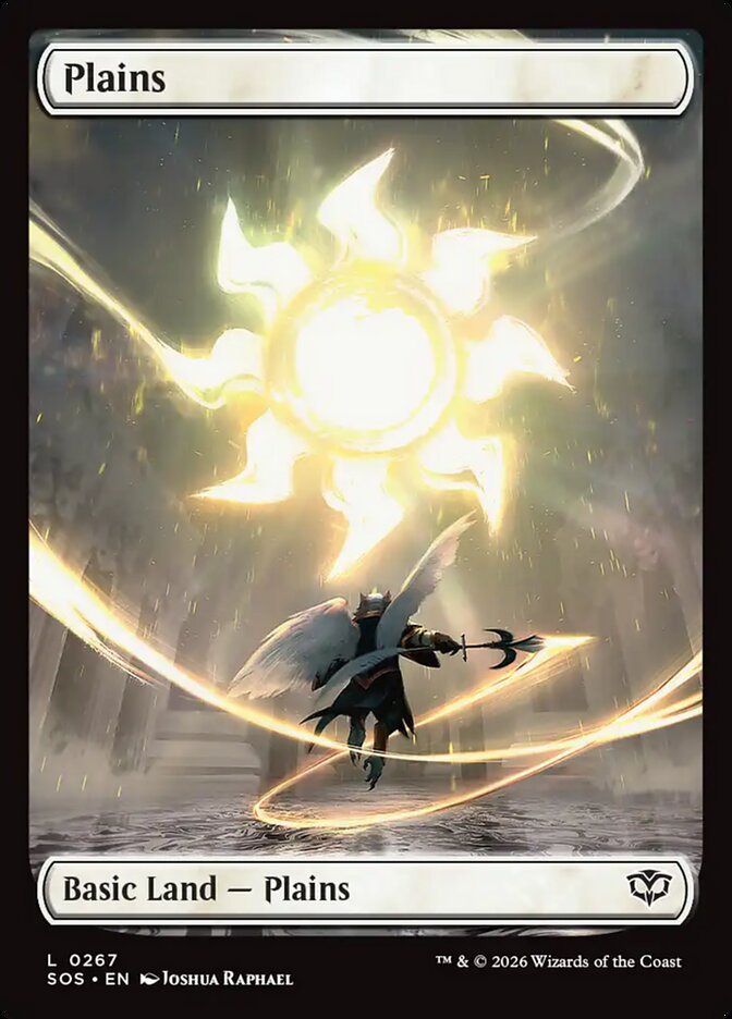 Plains [ #0267 Full Art ] (SOS-L)