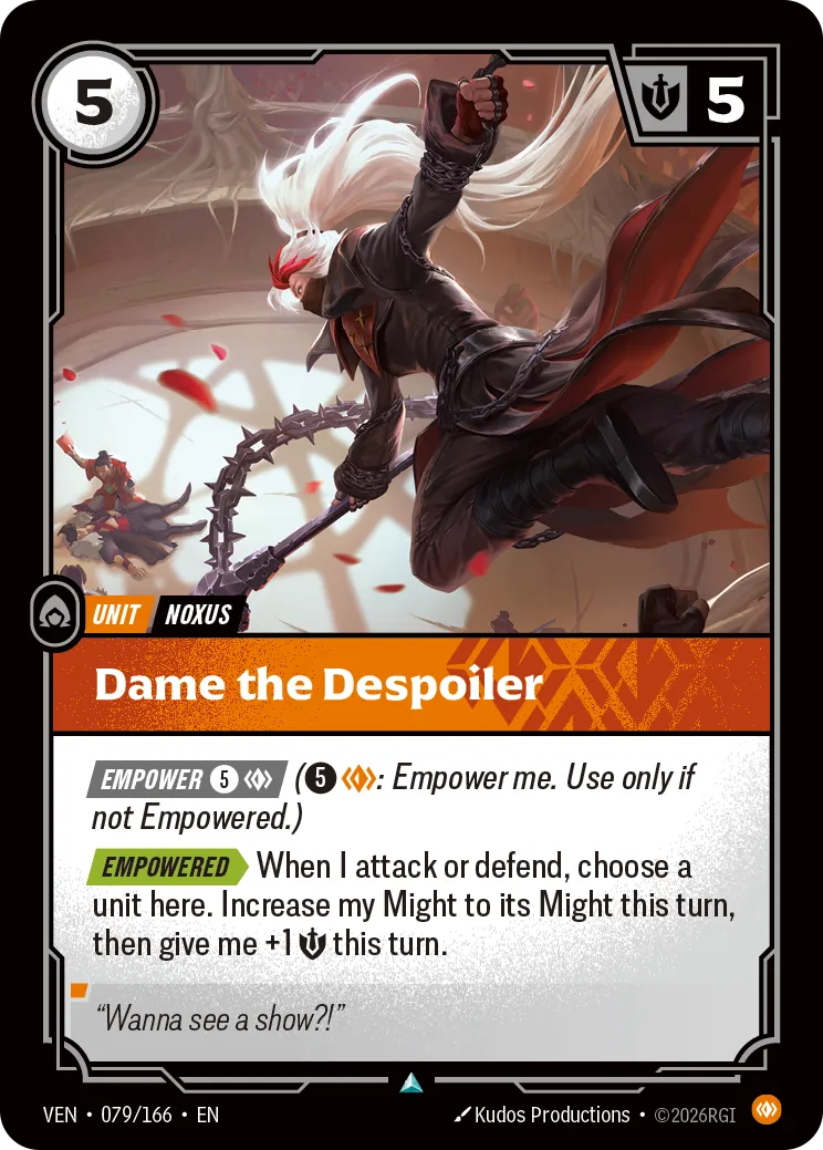Dame the Despoiler - 079/166 (VEN) Uncommon