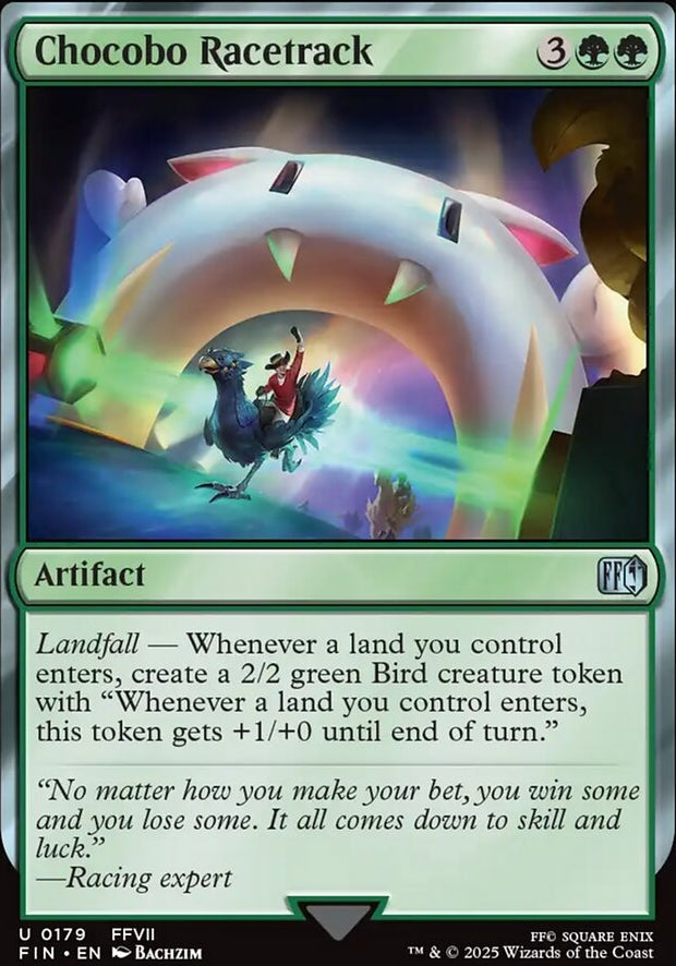 Chocobo Racetrack [ #0179 ] (FIN-U)