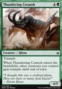 Thundering Ceratok (WAR-C)