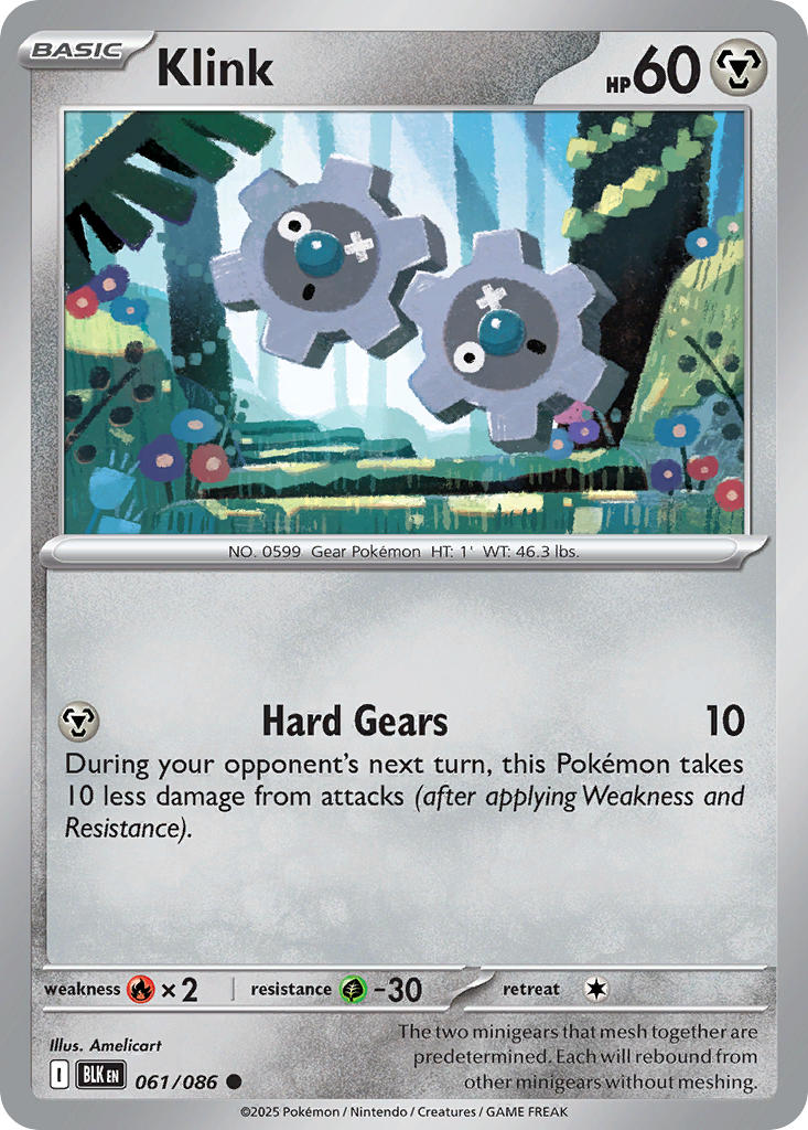 Klink (Master Ball Pattern) - 061/086 (BLK) Common