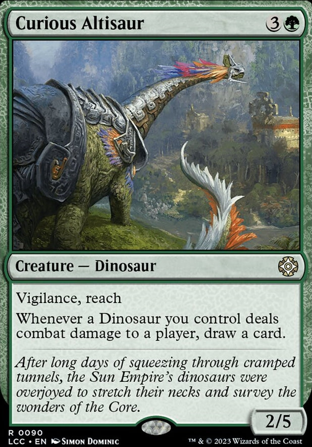 Curious Altisaur [