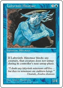 Labyrinth Minotaur (5ED-C)