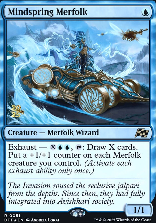 Mindspring Merfolk [ #0051 ] (DFT-R)