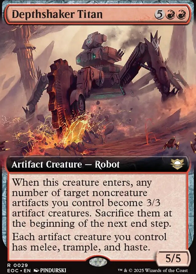 Depthshaker Titan [ #0029 Extended Art ] (EOC-R)