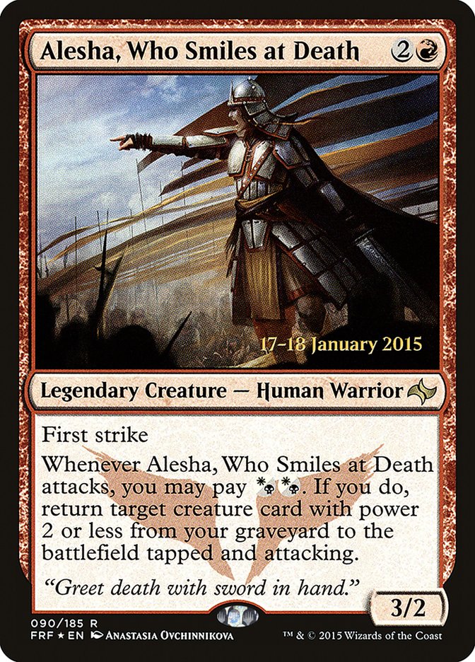 Alesha, Who Smiles at Death (FRF-R-PRE)