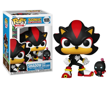 POP Figure: Sonic the Hedgehog #1035 - Shadow with Dark Chao