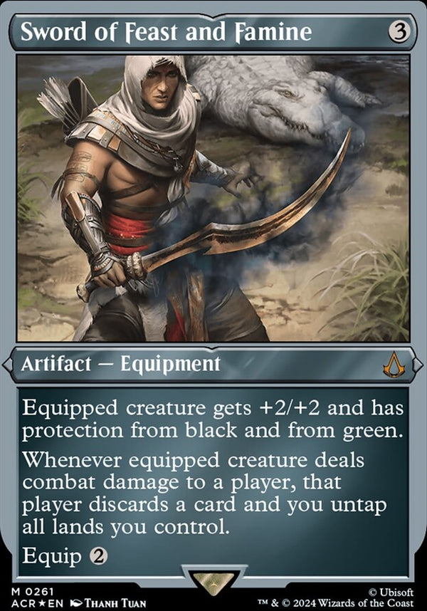 Sword of Feast and Famine [#0261 Etched Foil] (ACR-M)