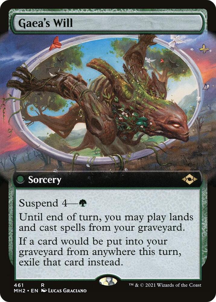 Gaea's Will [#461 Extended Art] (MH2-R-FOIL)