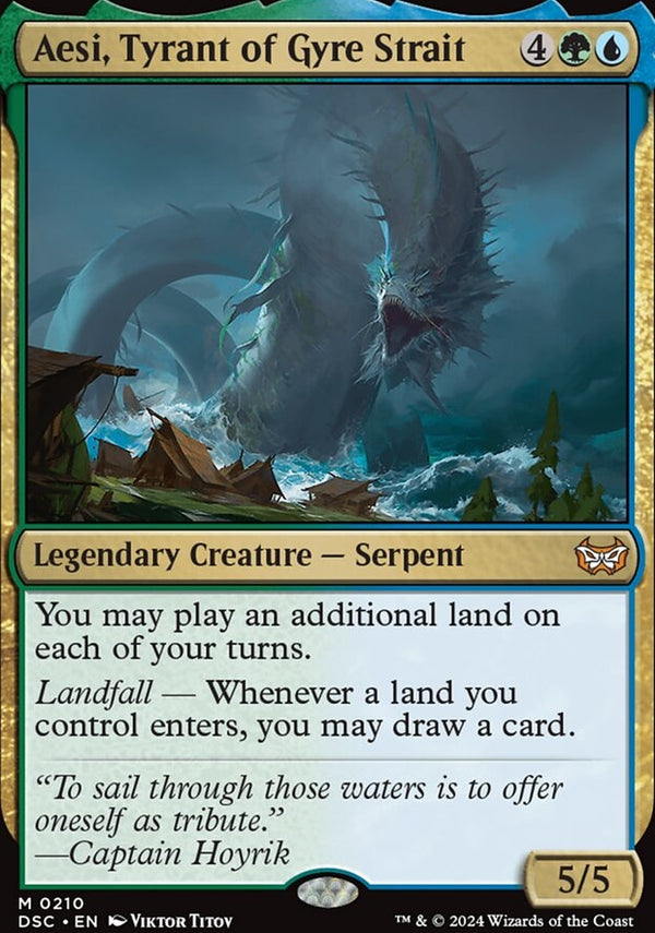 Aesi, Tyrant of Gyre Strait [#0210] (DSC-M)