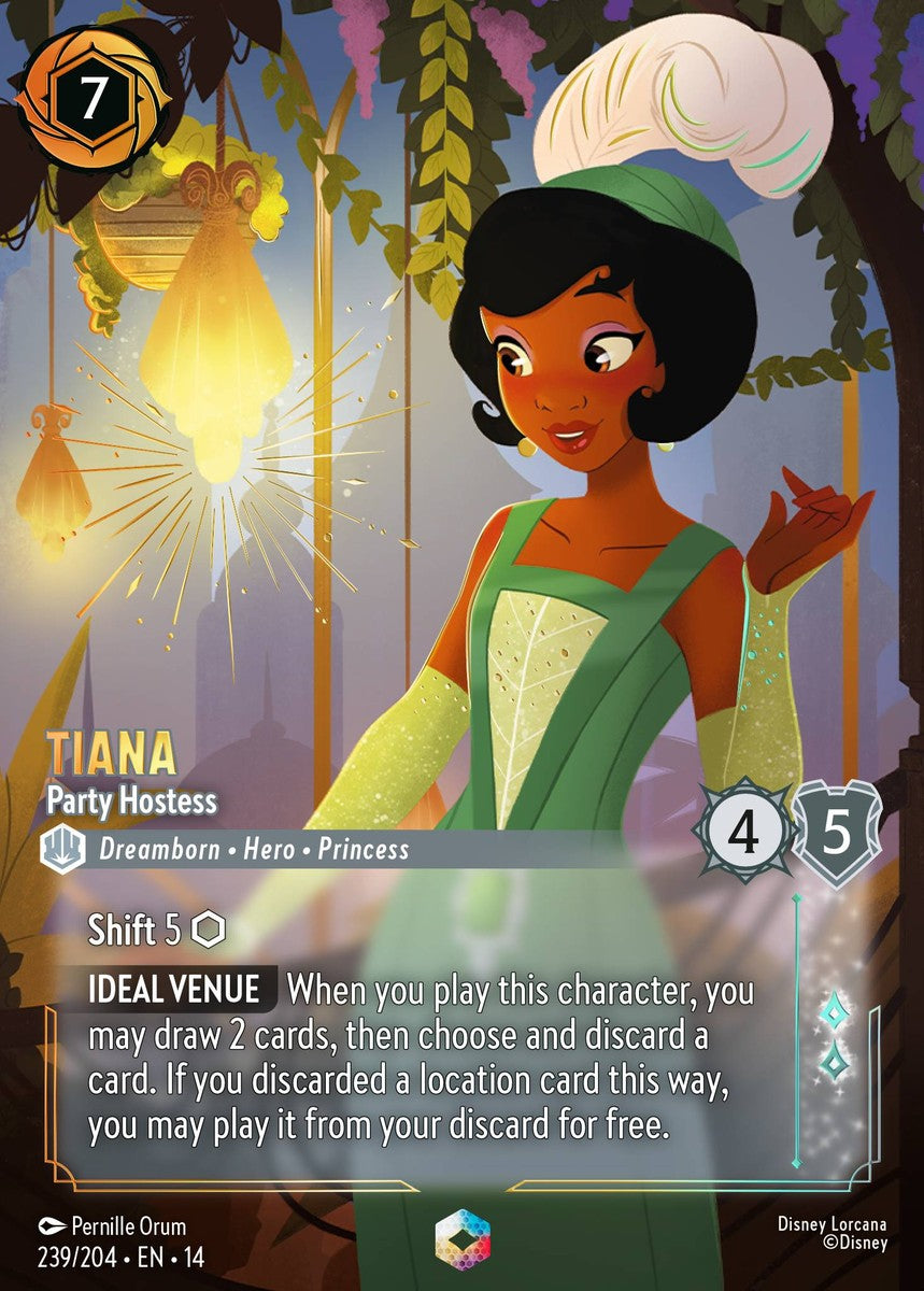 Tiana - Party Hostess (239/204 - Hyperia City) Enchanted