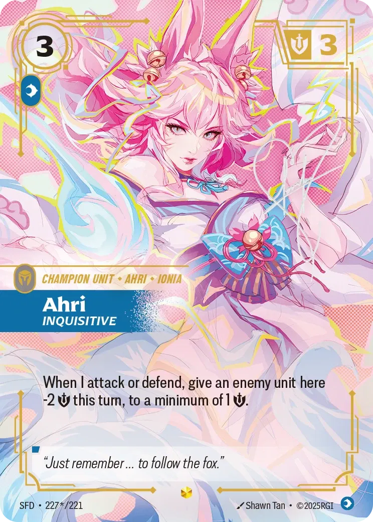 Ahri - Inquisitive (Signature) - 227*/221 (SFD) Showcase