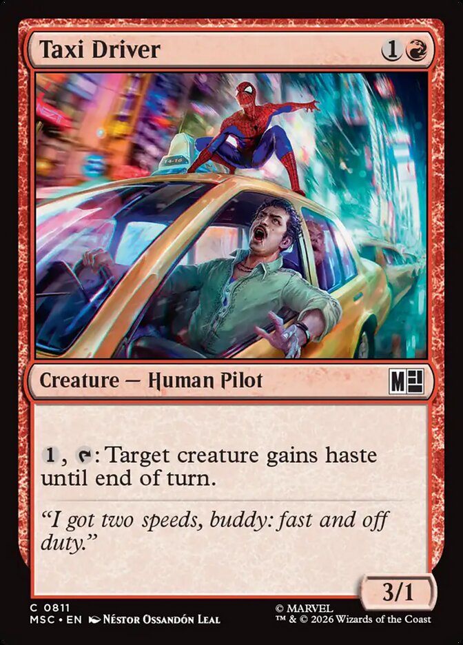 Taxi Driver [ #0811 ] (MSC-C)