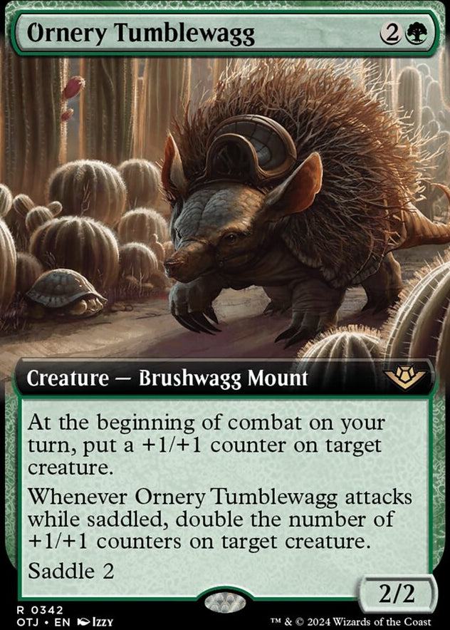 Ornery Tumblewagg [#0342 Extended Art] (OTJ-R-FOIL)