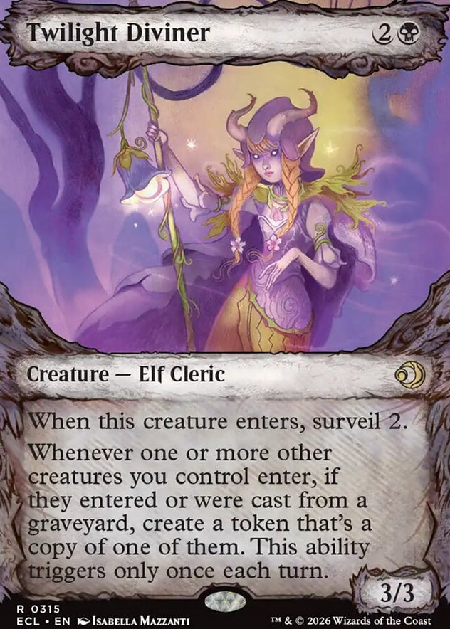 Twilight Diviner [ #0315 Showcase ] (ECL-R)